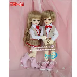 BJD SD Doll/одежда 1/6 г., футболка с длинными рукавами и жилет с бюстом, юбка или шорты для девочек или мальчиков, аксессуары для куклы