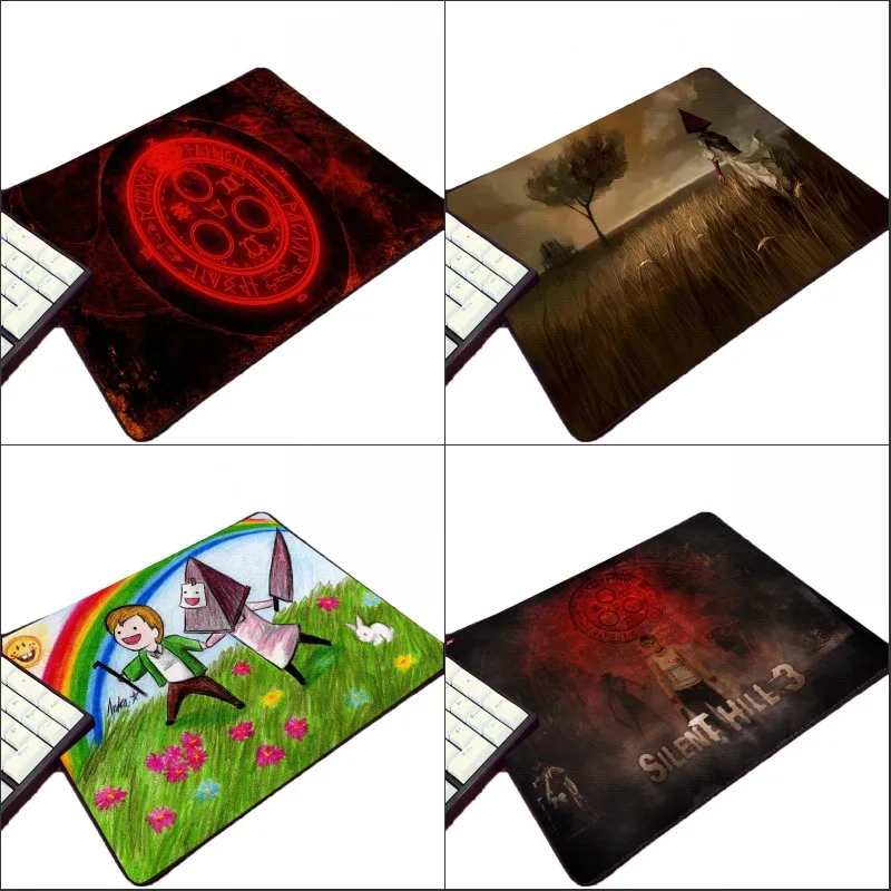 

Congsipad So Cool Funny Pattern Logo Silent Hill Printed Mouse Pad Pc Computer Mini Table Mousepad Rubber Soft Gaming Mice pad