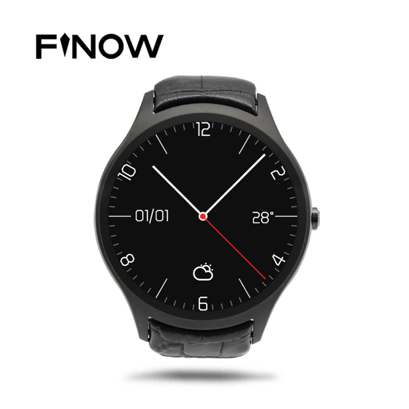 Finow X1 K8 Mini Smart Watch Android 4 4 Heart Rate Pedometer 3G WIFI GPS Clock