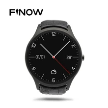 Finow X1 K8 Mini Smart Watch Android 4.4 Heart Rate Pedometer 3G WIFI GPS Clock NO.1 D5 Smartwatch For Android & iOS Phone