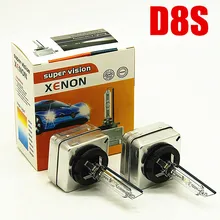 2 шт. D8S лампа автомобиля 12v 35w 6000K 8000K 4300k HID XENON D8S hid ксеноновые лампы накаливания