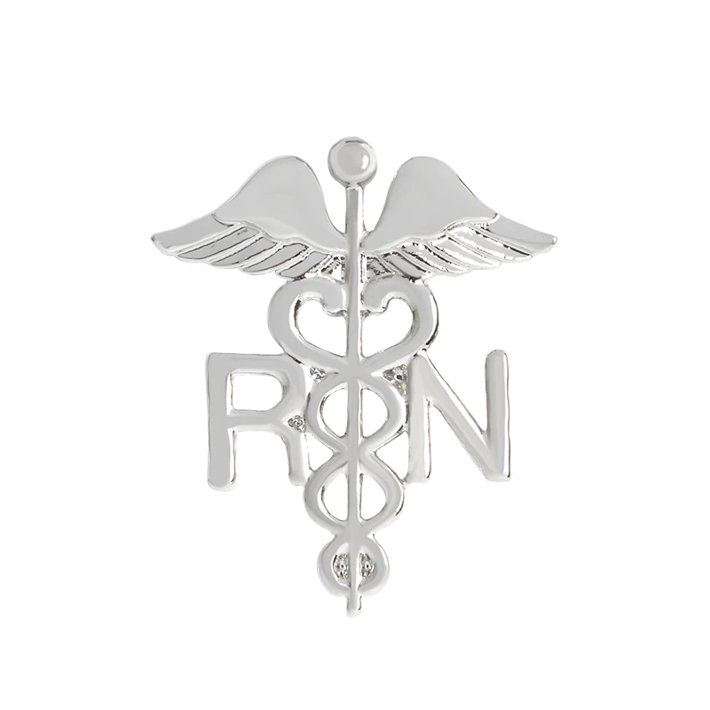 Брошь медсестры RN BSN Металлическая Булавка для одежды значок на булавке