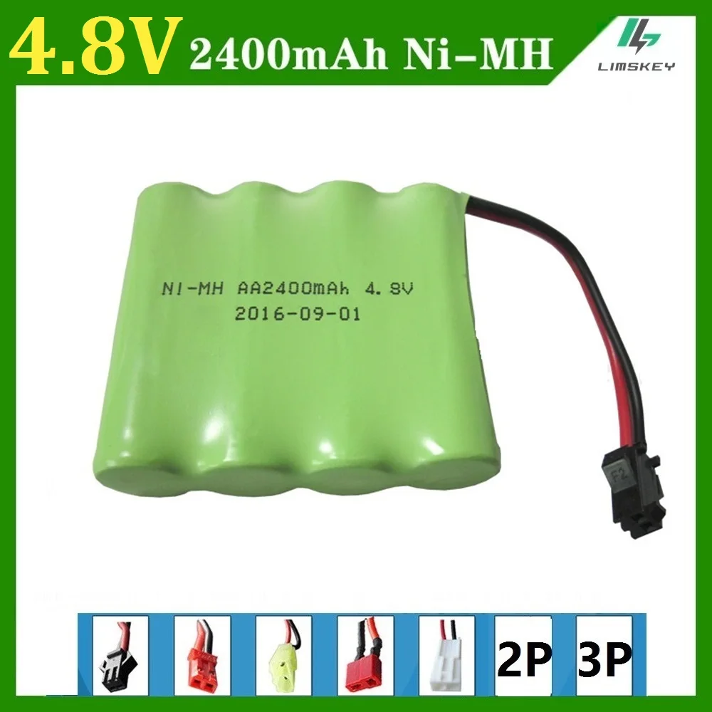 Peças e Acessórios 4.8 v 2400 mah instalações Purpose : Remote Control Electric Toys, Lighting, Security Facilities, Electric