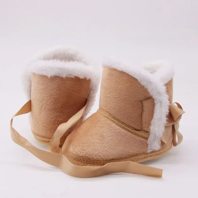 WEIXINBUY/зимняя обувь для маленьких мальчиков и девочек; теплая зимняя обувь для маленьких детей; Детские сапожки из искусственного меха;