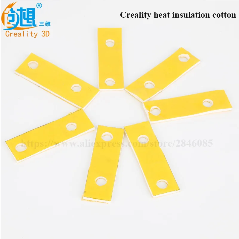جديد يطرح 3d طابعة التدفئة كتلة القطن hotend فوهة الحرارة العزل القطن ل Creality CR-10 3D طابعة