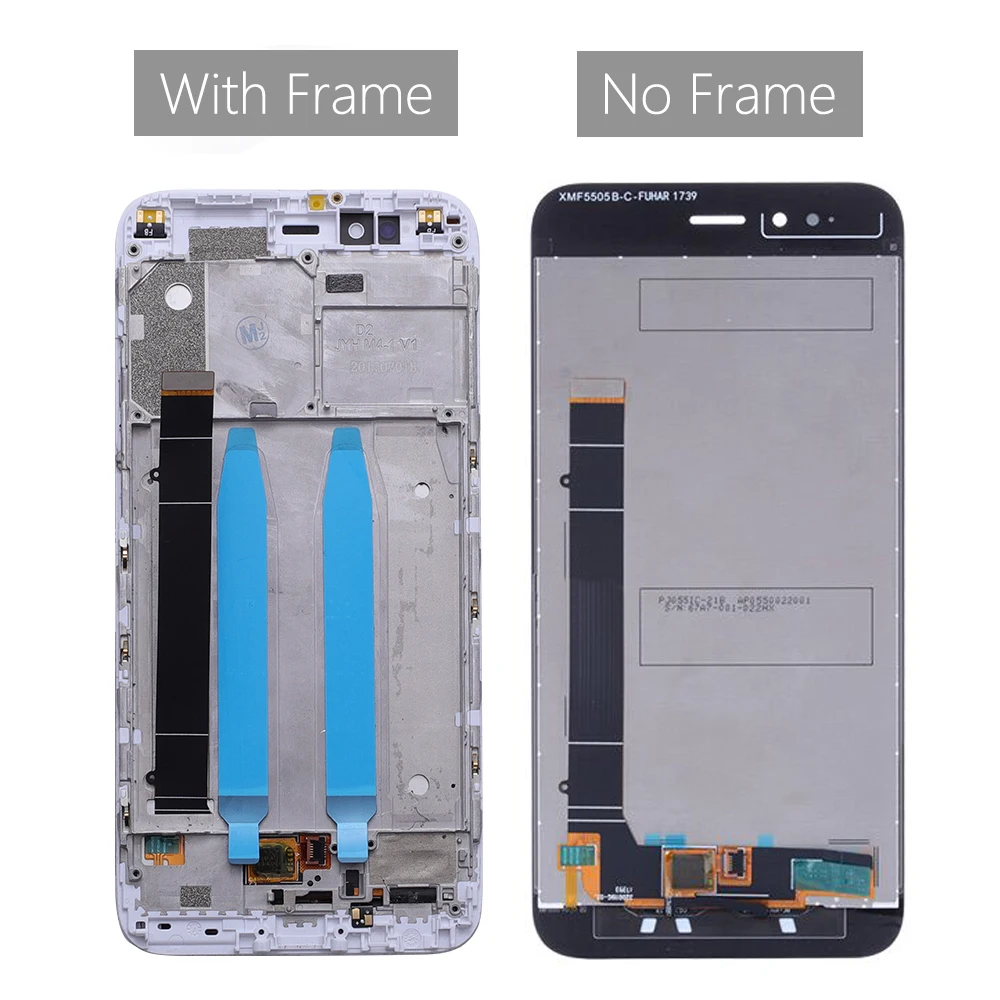 Оригинальный 5 &quotLCD для XIAOMI Mi A1 OTMIL LCD сенсорный экран панель Рамка Xiaomi Pantalla ЖК
