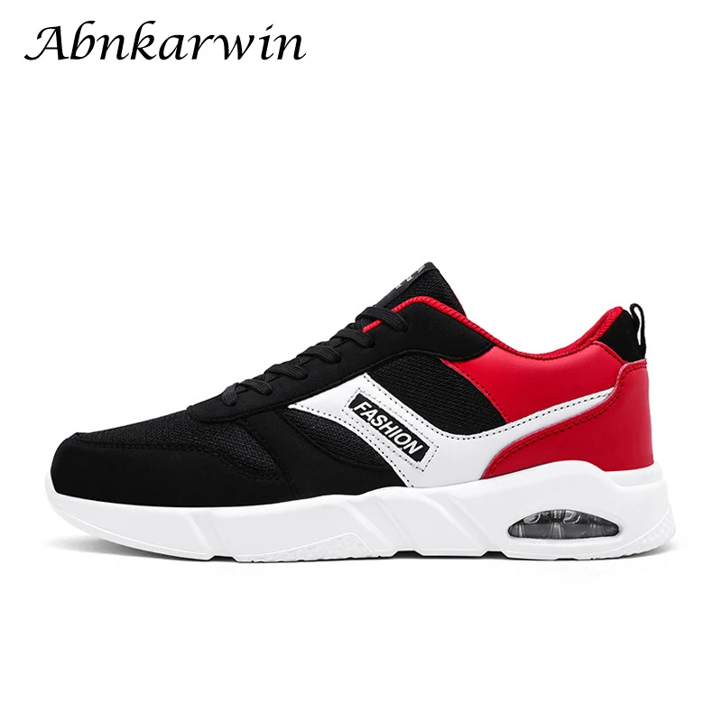

running shoes breathable men sneakers male black white red sport shoes cushioning jogging footwear zapatillas hombre deportiva