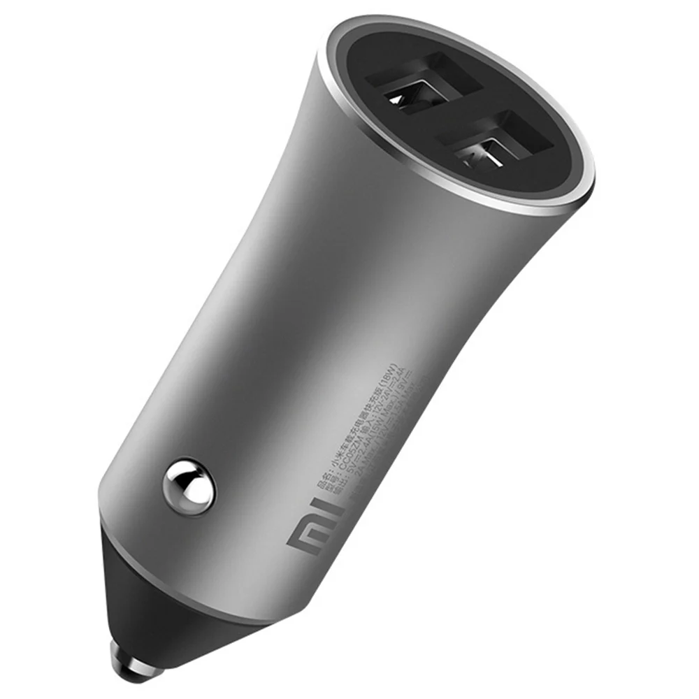 18 Вт Xiaomi Dual USB Автомобильное зарядное устройство быстрая зарядка зарядные