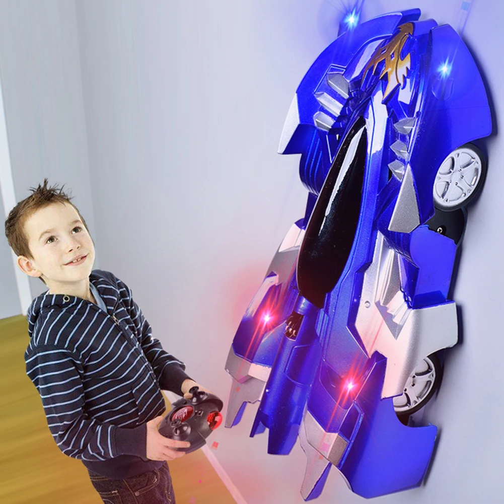 

Remote Control Wall Race RC Car Climbing LED Lights 360 Rotating Stunt Toys Antigravity Machine Toys Christmas Gift Kid TSLM1