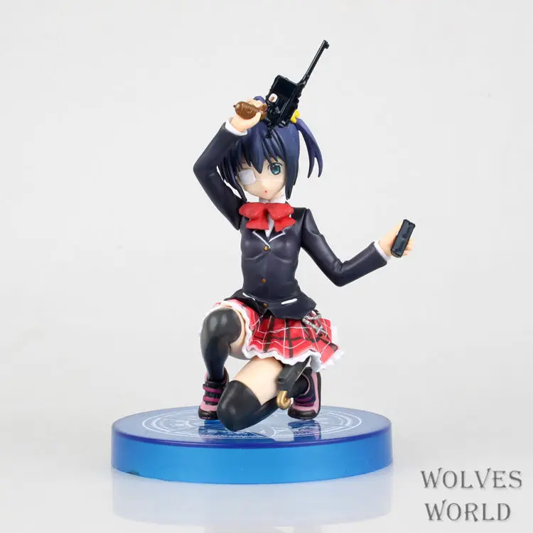 

Anime Chuunibyou Demo Koi Ga Shitai Takanashi Rikka PVC Action Figure Collectible Model doll toy 21cm