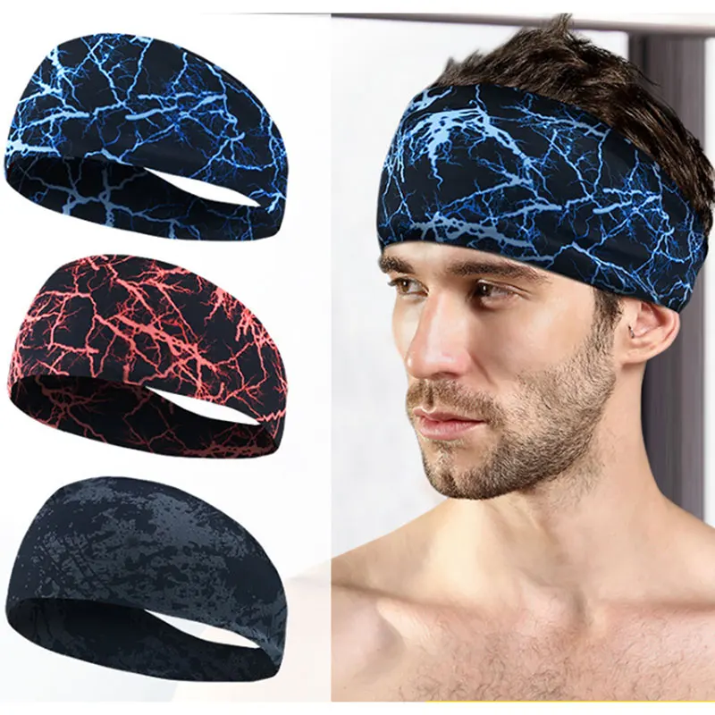 

Turban Sports Head Wrap Headband Wide Yoga Hairband Fashion Running Headwear