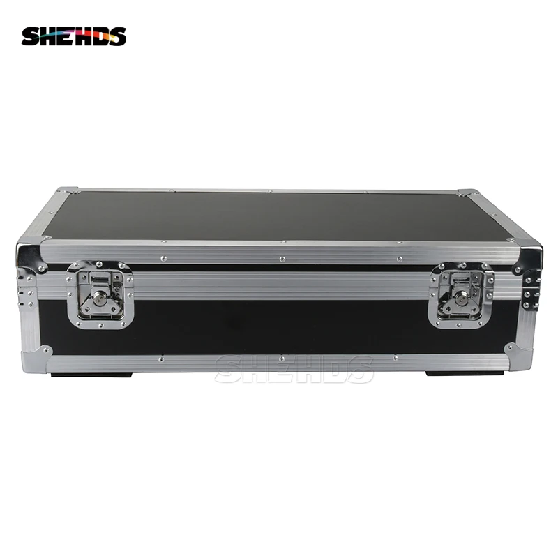 FlightCase с 4 шт. 2 глаза 200 Вт LED COB Blinder RGBWA + UV 6in1 DMX512 сценический эффект Освещение