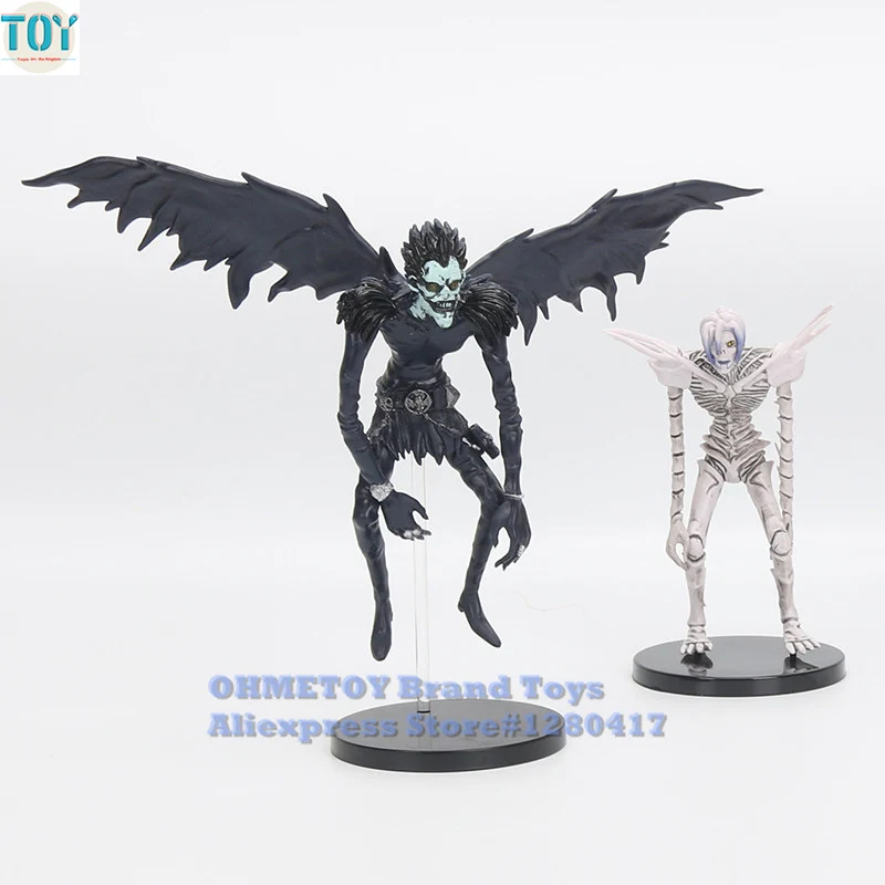 OHMETOY Deathnote Toy Ryuuku Rem Ryuk Death Note Action Figure Kids