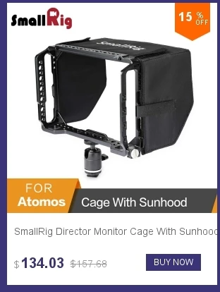 Клетка для камеры SmallRig M50/M5 Quick Release для Canon EOS M50/M5 DSLR Cage с креплением для холодного башмака Nato Rail-2168