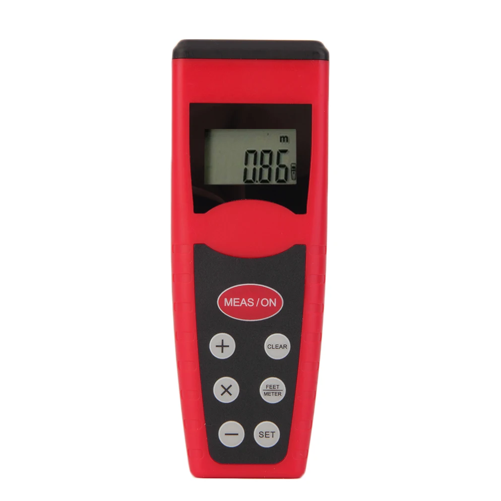 

Ultrasonic Measure Distance Meter Measurer Laser Pointer Range Finder CP3000 Brand New