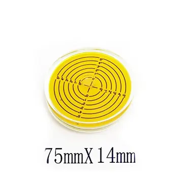 

Professional Bullseye Spirit Bubble Leveler for Precision Instrument Levelling ,Dia 74mm