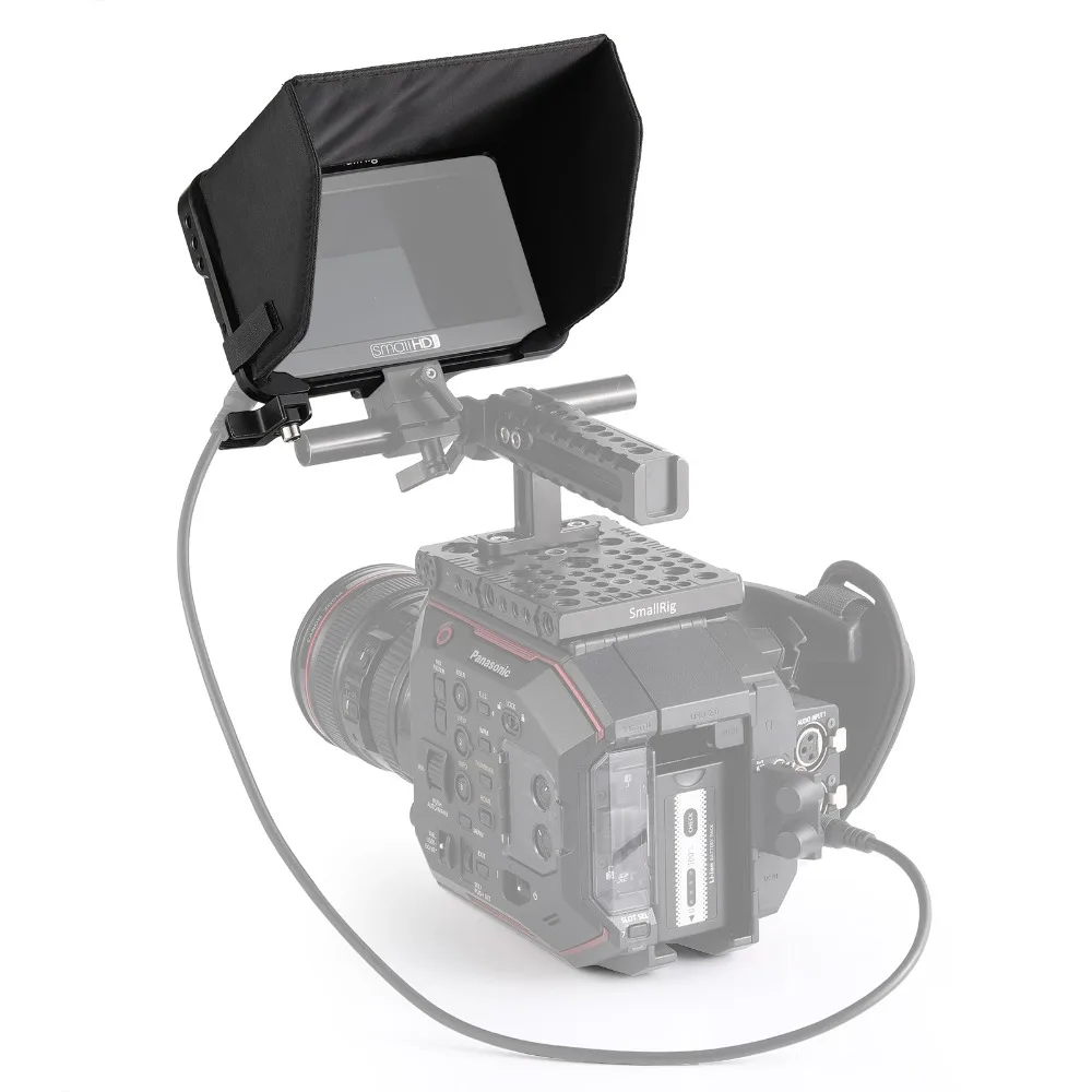 SmallRig DSLR Camera Monitor Cage with Sunhood for