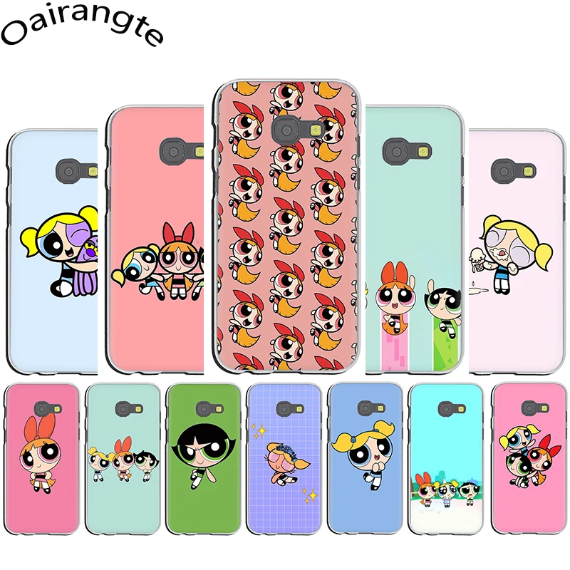 

The Powerpuff Girls Hard Phone Cover Case for Samsung J1 J2 J3 J5 Prime J6 J7 EU US Version