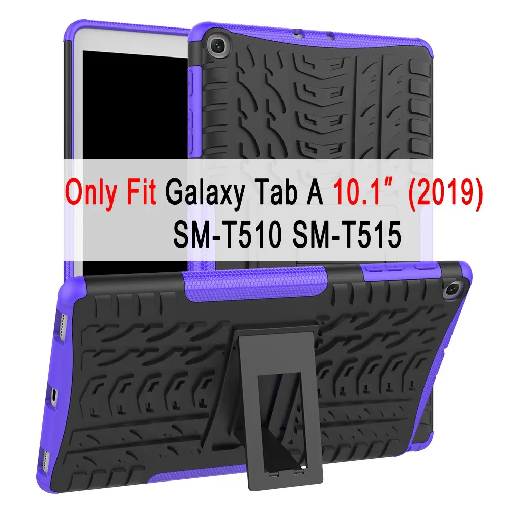 Шин силиконовая крышка для samsung Galaxy Tab A A6 10,1 дюймов чехол T580 T585 T580N T585N SM-T580 SM-T585 принципиально подставка чехол Holde - Цвет: For SM-T510 SM-T515