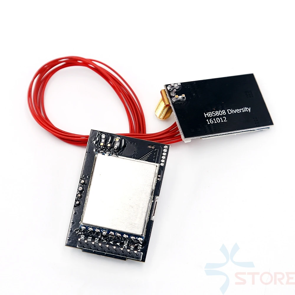 FPVOK HB5808 5 8 ГГц 40CH приемник разнесенных сигналов для очков Fatshark w/Raceband|Детали и