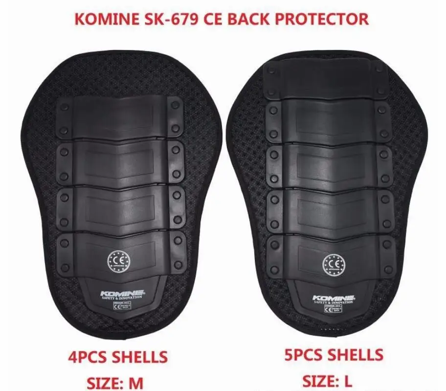 

Komine SK-679 CE Back Protector motorcycle racing suit puncture-proof shell built-in back support Komine jacket back protectio