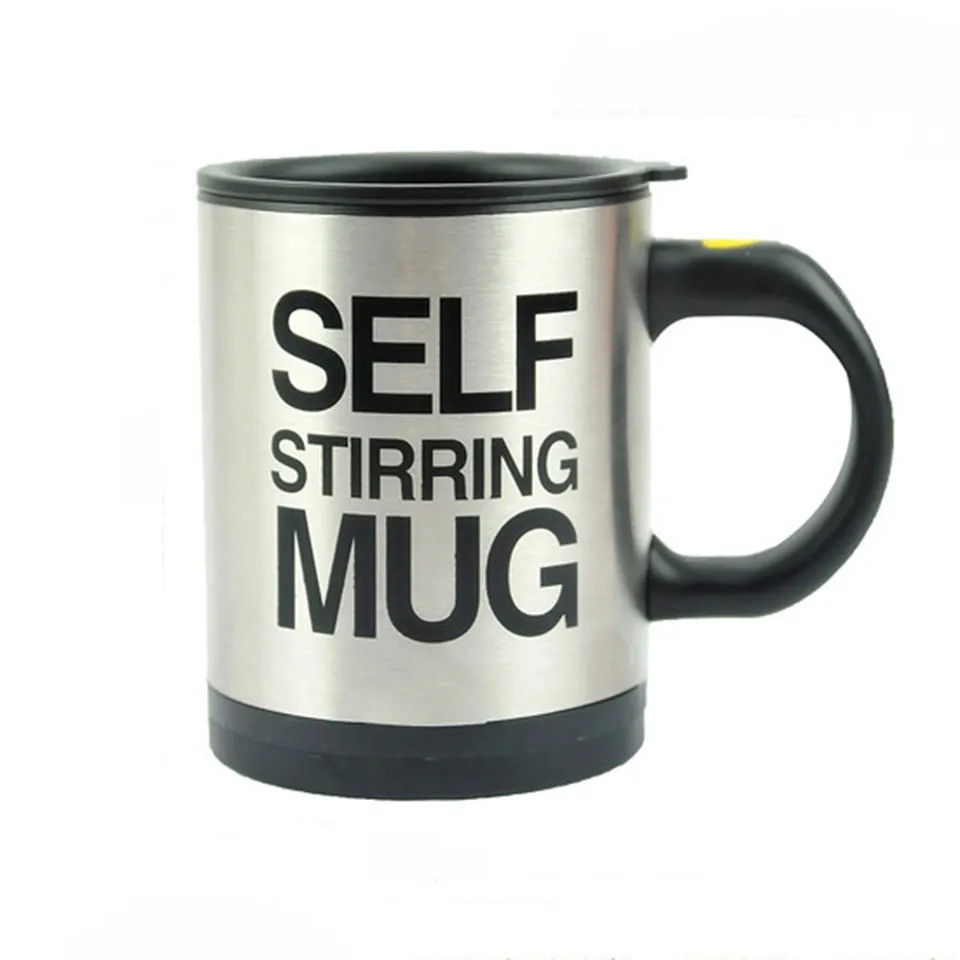 400ml Mug Automatic Electric Lazy Self Stirring Mug Travel Coffee Mug Self Stirring Double Insulated Mugs Cup With Lid           A087