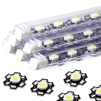 

100PCS 1W cold White LED Emitter 100lm 6000K-6500K