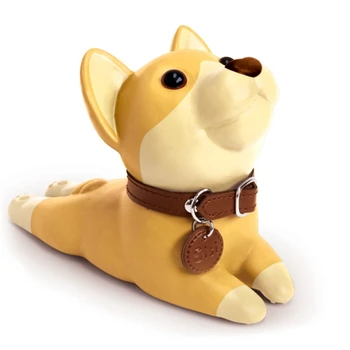 

Home decoration Safety Creative Wedge Doorstop Door Stops Cute Cartoon Dog Door Stopper Silicone Child Foot Shape Baby