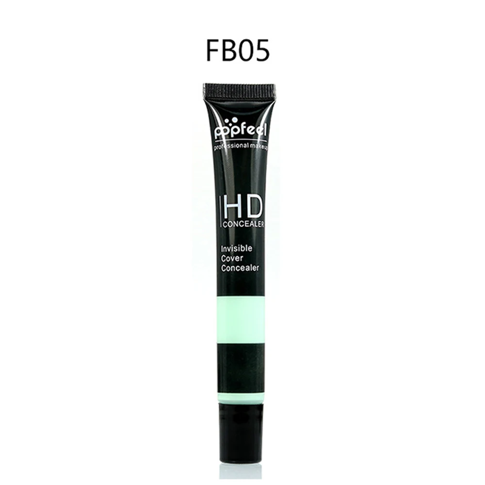 Popfeel 1 шт. зеленый консилер, макияж основа для лица Жидкий тональный Крем тональный, для придания яркости отбеливающий водонепроницаемый Maquiagem A48 - Цвет: FB05