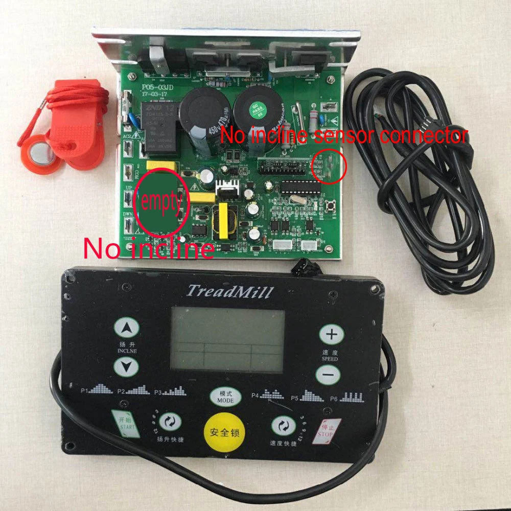 Universal Treadmill Motor Controller Running Machine Controller+Display Panel controller kit for 1-3.5HP DC Motor Universal Treadmill Motor Controller Running Machine Controller+Display Panel controller kit for 1-3.5HP DC Motor
