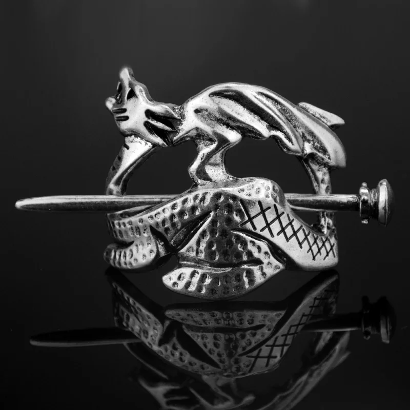 

Vintage Ancient Myth Dragon Hair Pin Fantasy Hairpin Hair Jewelry For Women