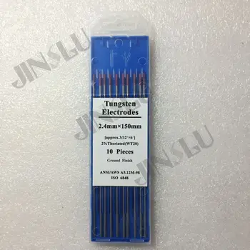 

2.4mm red head thoriated tungsten 150mm tungsten needle tungsten electrode