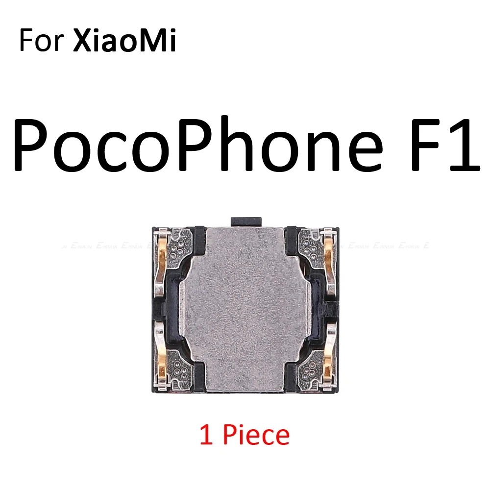 Ресивер для наушников Передняя верхняя часть уха запчасти для ремонта динамика для Xiaomi Mi PocoPhone Poco F1 Mi 9 8 SE Max 2 3 Mix 2S A1 A2 Lite - Цвет: For PocoPhone F1