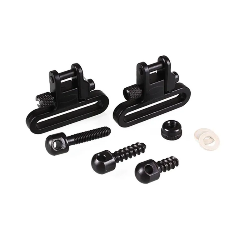 

2 pcs Outdoor hunting Climbing Camping trekking Accessory Strap Buckle With Screw Type Quick Release Buckle1