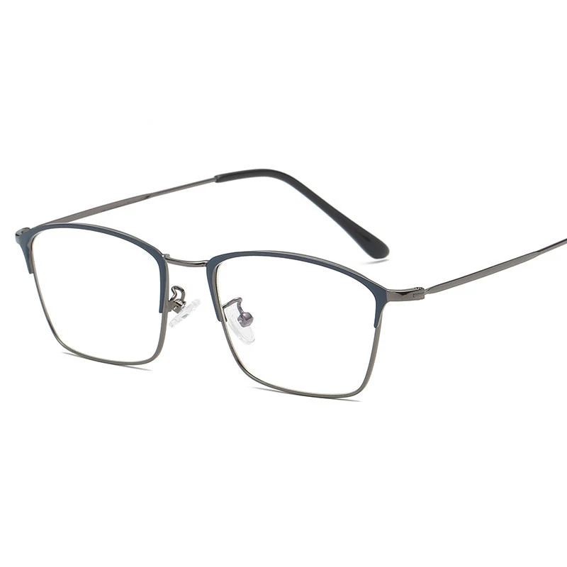 Titanium Alloy Glasses Frame Men Ultralight Women Vintage Prescription Eyeglasses Anti-blue Ray Optical Frame  Eyewear 9007