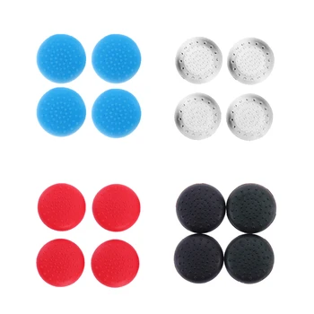 

4pcs TPU Thumb Grips Cap Protector Covers Grips Button Caps Game Accessories Replacement for Nintendo Switch Joy-Con Controller