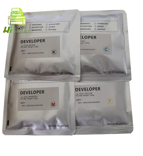 34,99usd:pcs 109.99usd:set for 225G *4 For Ricoh MP C2800 C3300 C4000 C5000 MPC2800 MPC3300 MPC5000 MPC4000 Iron Powder Developer -1