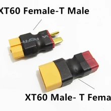 1 шт. RC XT60 мужской/женский Деканы подключить T женский/Мужской Разъем Автомобильный адаптер плоскости вертолет Quadcopter lipo Батарея RC части