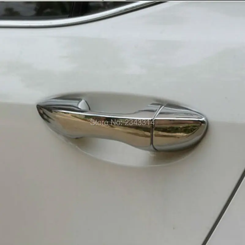 For 2014 2015 Toyota Corolla Altis ABS Chrome Side Door Handle Cover
