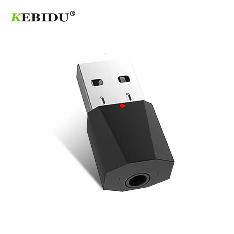 Беспроводной стереоприемник KEBIDU с USB Bluetooth 3 5 мм для автомобиля AUX динамик