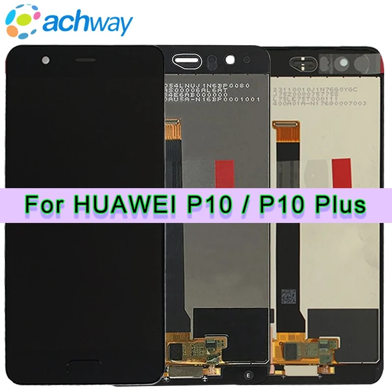 

LCD Huawei P10 LCD Display Touch Screen Digitizer Assembly With Frame Replacement VTR-L09 VTR-L10 VTR-L29 Huawei P10 Plus LCD