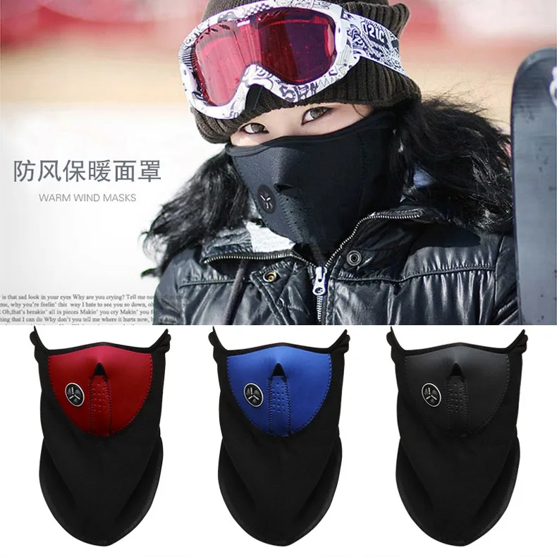 2016 New Arrival Winter Bike Motorcycle Bicycle Ski Snow Snowboard Sport Face Mask Windproof Cold Resist Neck Warm Skiing Bibs (2)