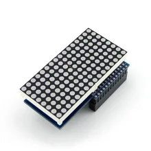 Waveshare MAX7219 красный 8x8 точечный светодиодный матричный дисплей