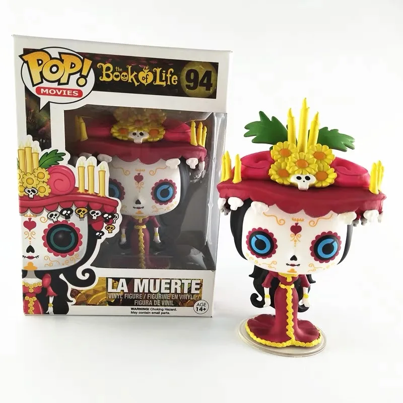 Официальная цена Funko pop фильмы: книга жизни-La Muerte #94 Виниловая фигурка