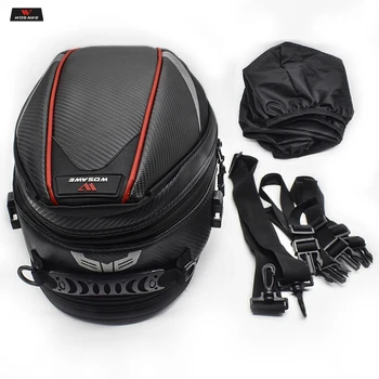 

16-21L Motorcycle Tail Bag Luggage Moto Saddle Bag Waterproof Tank Bag Motocross Motorbike Shoulder Bag Rear Seat Trunk Backpack