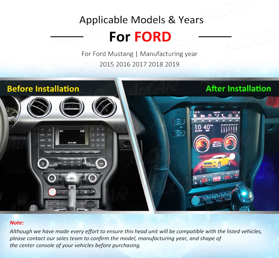 Cheap Tesla Android system Car radio GPS Navigation for For Ford Mustang 2015 2016 2017 2018 2019 Multimedia stereo Player head unit 7 Cheap Tesla Android system Car radio GPS Navigation for For Ford Mustang 2015 2016 2017 2018 2019 Multimedia stereo Player head unit 7