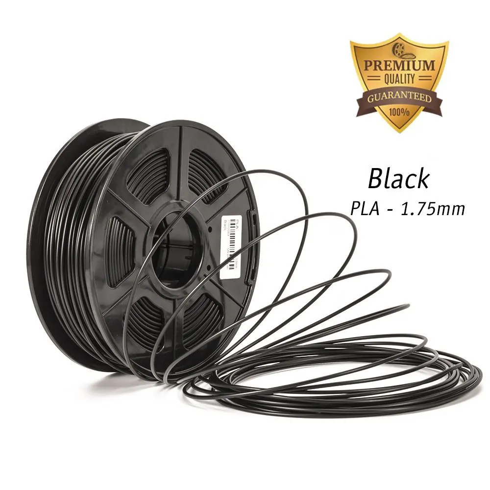 

SUNLU 3D printer filament PLA 1.75mm 1KG (2.2LBS) spool use for 3D printers or 3D pens refills with RoHS Reach Certificate