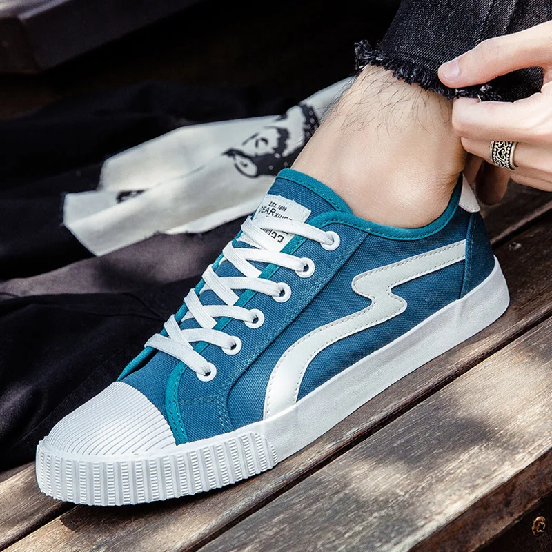 

Spring Men Casual Shoes New Brand Men Shoes Breathable Canvas Shoes Fashion Men Sneaker Comfort Flats Shoes Male Espadrilles