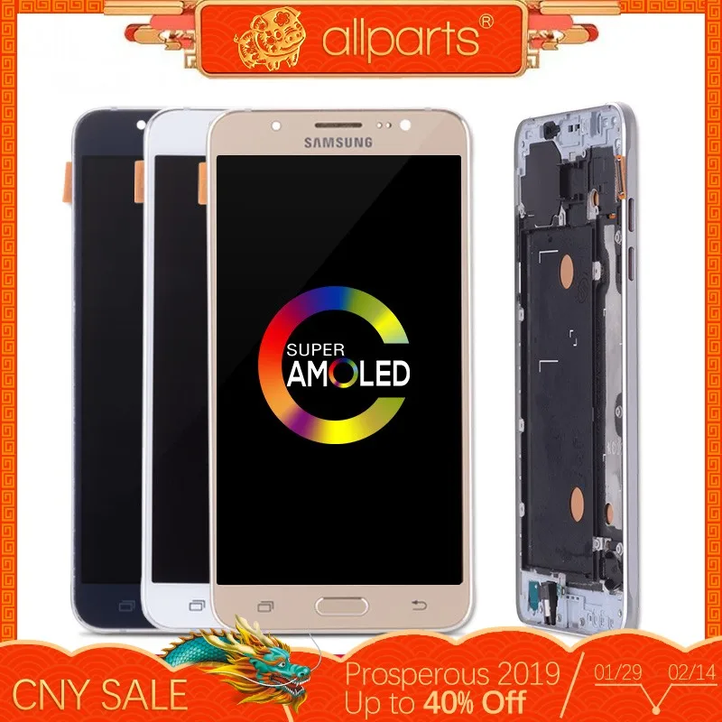 display j7 pro original amoled