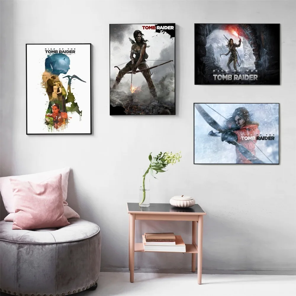Rise Of The Tomb Raider Game Печать на холсте Современная живопись плакаты настенные художественные картины для украшения гостиной без рамки